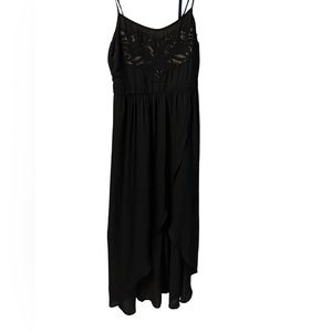 Black Lace Top Dress
